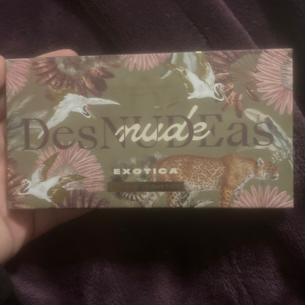 NUDE Exotica Bath & Body Set - Olive and Pink